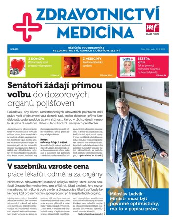 Obálka e-magazínu Zdravotnictví a medicína 9/2015