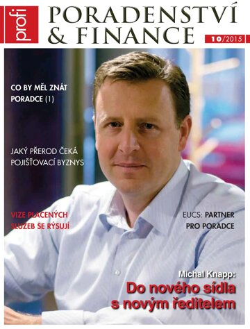 Obálka e-magazínu Profi Poradenství Finance 10/2015