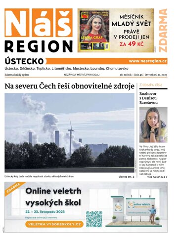Obálka e-magazínu Náš Region - Ústecko 46/2023