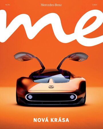 Obálka e-magazínu Mercedes me 2/2023