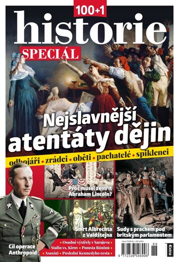 Obálka e-magazínu 100+1 historie SPECIÁL jaro 2025