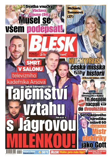Obálka e-magazínu Blesk 30.6.2025