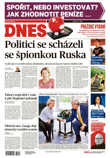 Obálka e-magazínu MF Dnes 30.7.2025