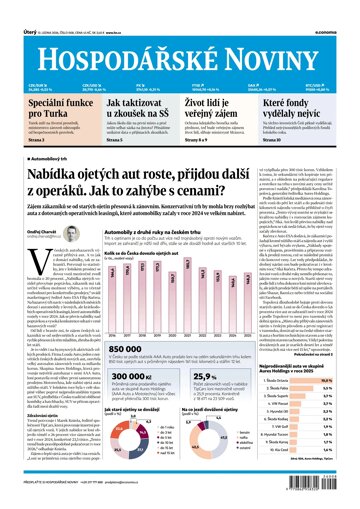 Obálka e-magazínu Hospodářské noviny 008 - 13.1.2026