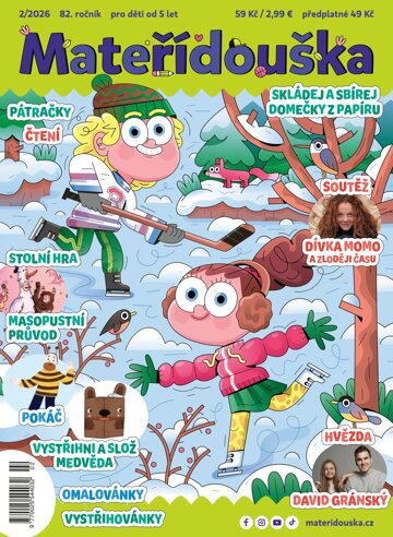 Obálka e-magazínu Mateřídouška 2/2026