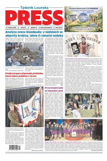 Obálka e-magazínu Lounský press 20/26