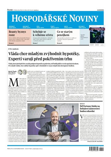 Obálka e-magazínu Hospodářské noviny 111 - 11.6.2026