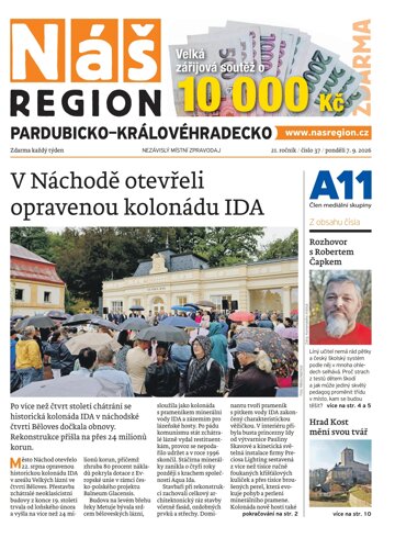 Obálka e-magazínu Náš Region - Pardubicko/Královéhradecko 37/2026