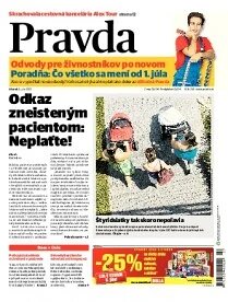 Obálka e-magazínu Pravda 3.7.2012