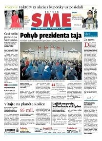 Obálka e-magazínu SME 18.1.2013