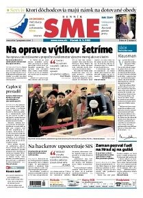 Obálka e-magazínu SME 8.3.2013