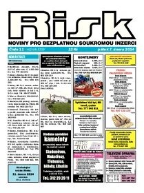 Obálka e-magazínu Risk 11/2014