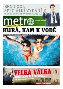 Obálka e-magazínu METRO XXL Brno 18.6.2014