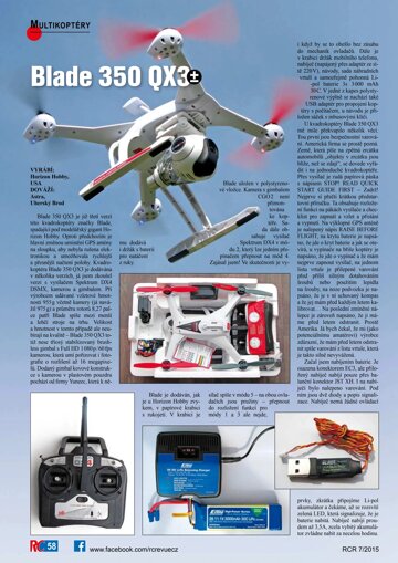 Obálka e-magazínu RC revue 07/15 FPV Vapor RTF BNF