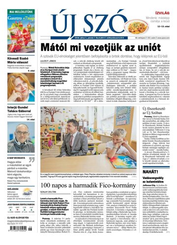 Obálka e-magazínu Uj Szó 1/7/2016-1