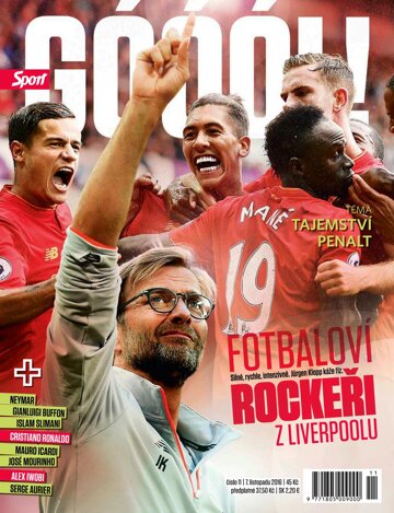 Obálka e-magazínu Sport Goool! 7.11.2016