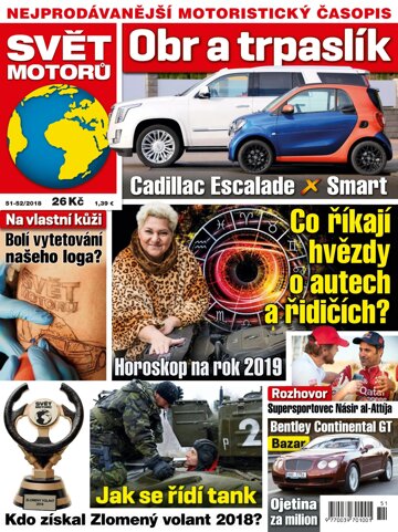 Obálka e-magazínu Svět motorů 51-52/2018