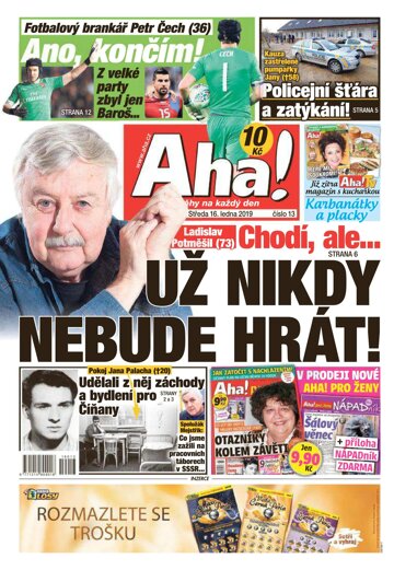 Obálka e-magazínu AHA! 16.1.2019