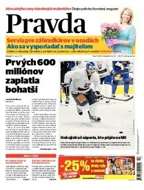 Obálka e-magazínu Pravda 27.3.2012