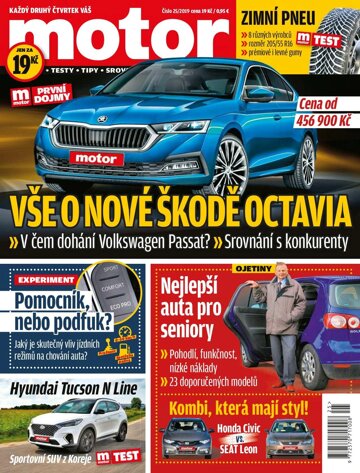 Obálka e-magazínu Motor 25/2019