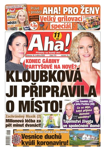 Obálka e-magazínu AHA! 16.5.2020