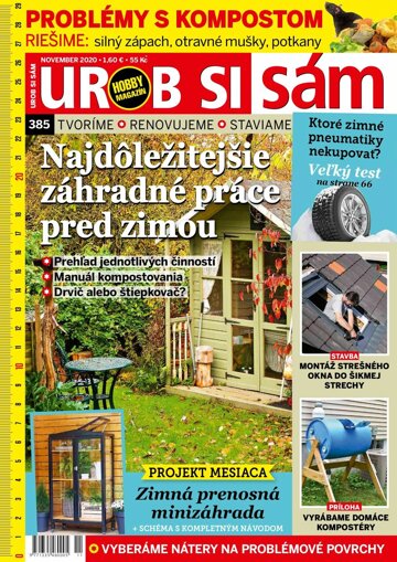 Obálka e-magazínu Urob si sám 11/2020