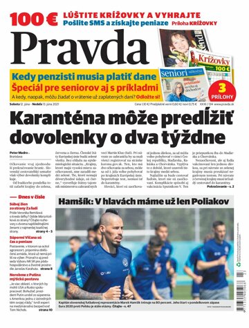Obálka e-magazínu Pravda Dennik 12. 6. 2021
