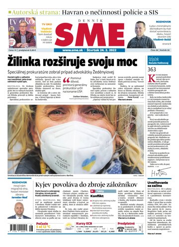 Obálka e-magazínu SME 24-2-2022