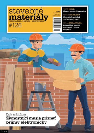 Obálka e-magazínu Stavebné materiály 1/2022