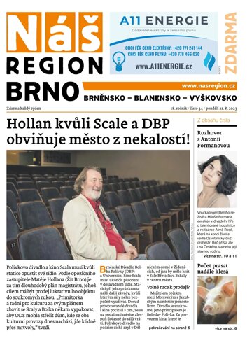 Obálka e-magazínu Náš Region - Brno 34/2023