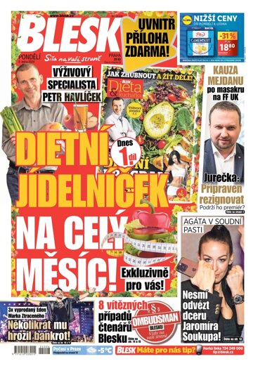 Obálka e-magazínu Blesk 8.1.2024