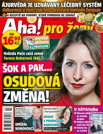 Obálka e-magazínu AHA! pro ženy 3/2024