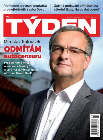 Obálka e-magazínu Týden 2/2024