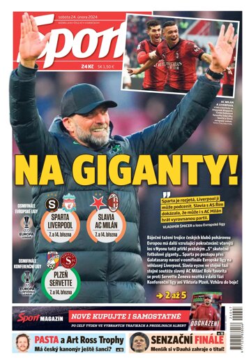 Obálka e-magazínu Sport 24.2.2024