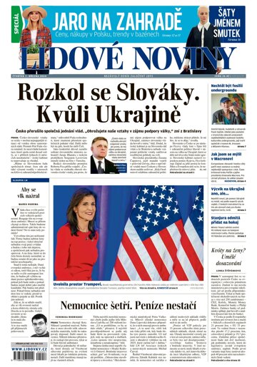 Obálka e-magazínu Lidové noviny 7.3.2024