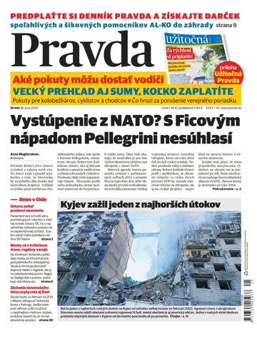 Obálka e-magazínu Pravda 18. 6. 2025