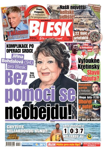 Obálka e-magazínu Blesk 4.7.2025
