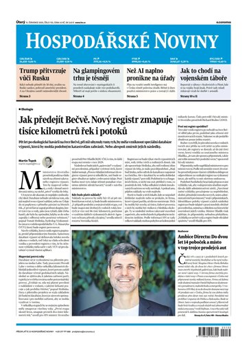 Obálka e-magazínu Hospodářské noviny 135 - 15.7.2025