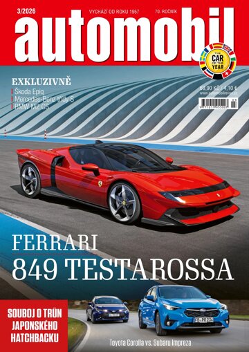 Obálka e-magazínu Automobil 3/2026