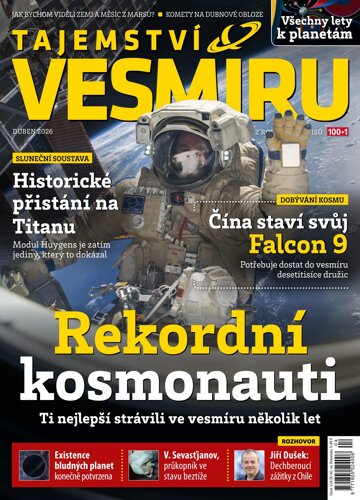Obálka e-magazínu Tajemství Vesmíru 4/2026