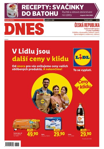 Obálka e-magazínu MF Dnes 8.6.2026