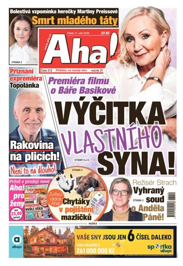 Obálka e-magazínu AHA! 11.9.2026