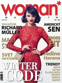 Obálka e-magazínu Woman magazín zima 2012