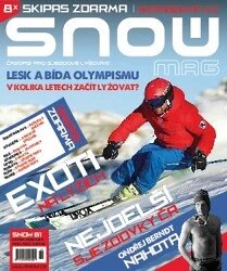 Obálka e-magazínu SNOW 81 - březen 2014