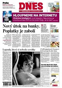 Obálka e-magazínu MF Dnes 13.3.2014