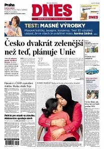 Obálka e-magazínu MF Dnes 21.3.2014