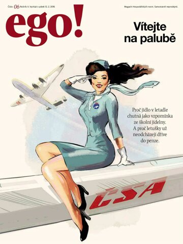 Obálka e-magazínu Hospodářské noviny - příloha Ego! 030 - 12.2.2016 Magazín Ego!