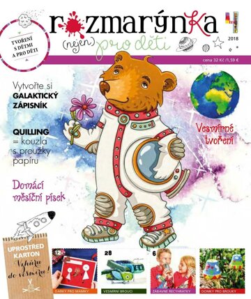 Obálka e-magazínu Rozmarýnka 4/2018