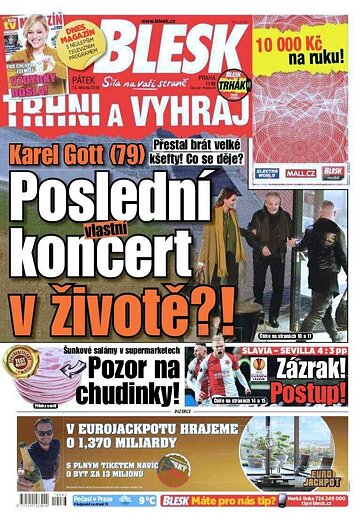 Obálka e-magazínu Blesk 15.3.2019