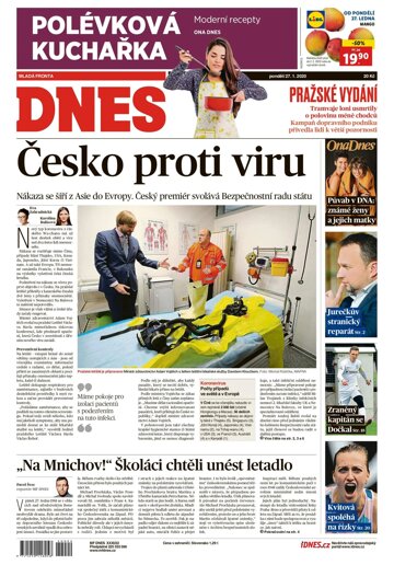 Obálka e-magazínu MF Dnes 27.1.2020